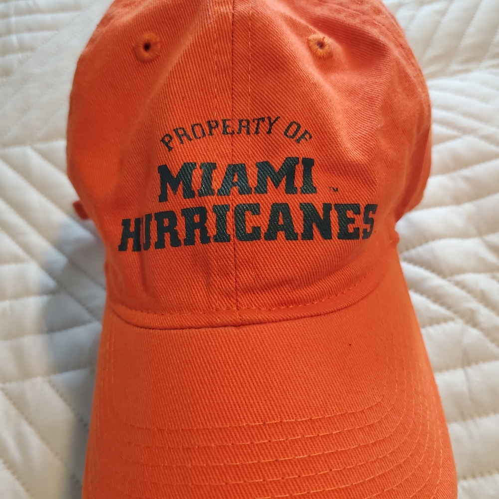 Miami Hurricane baseball cap
